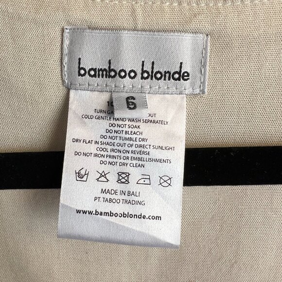 BAMBOO BLONDE Tailored Linen Cupid Pant and Vineyard Vest Set Small - Picture 11 of 16